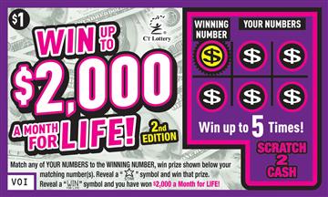 WIN UP TO $2,000 A MONTH FOR LIFE 2ND ED. image
