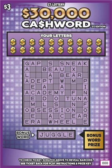 $30,000 CA$HWORD 2nd Edition image