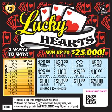 LUCKY HEARTS rollover image