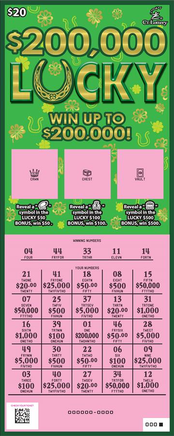 $200,000 LUCKY rollover image