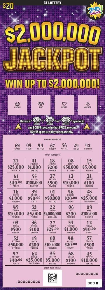 $2,000,000 Jackpot rollover image