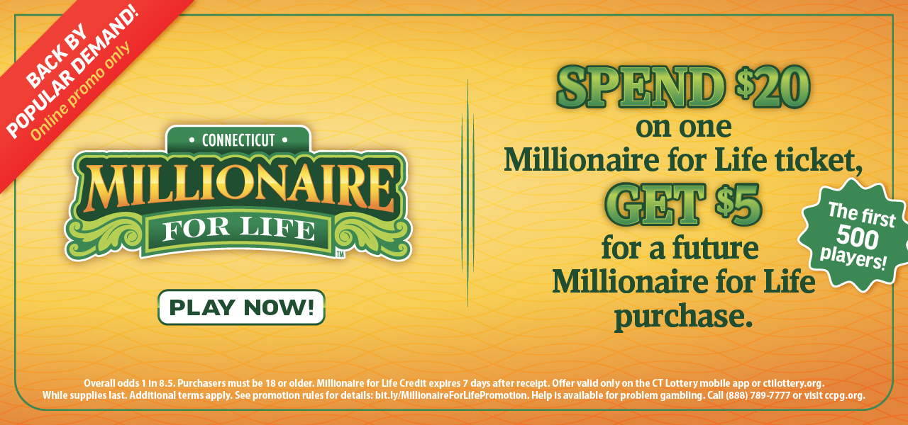 New Millionaire for Life Promotion